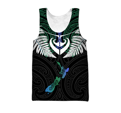 New zealand aotearoa tattoos 3d all over printed for men and women PL25082003