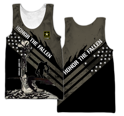 Honor The Fallen US Veteran 3D All Over Printed Shirts DD10202001
