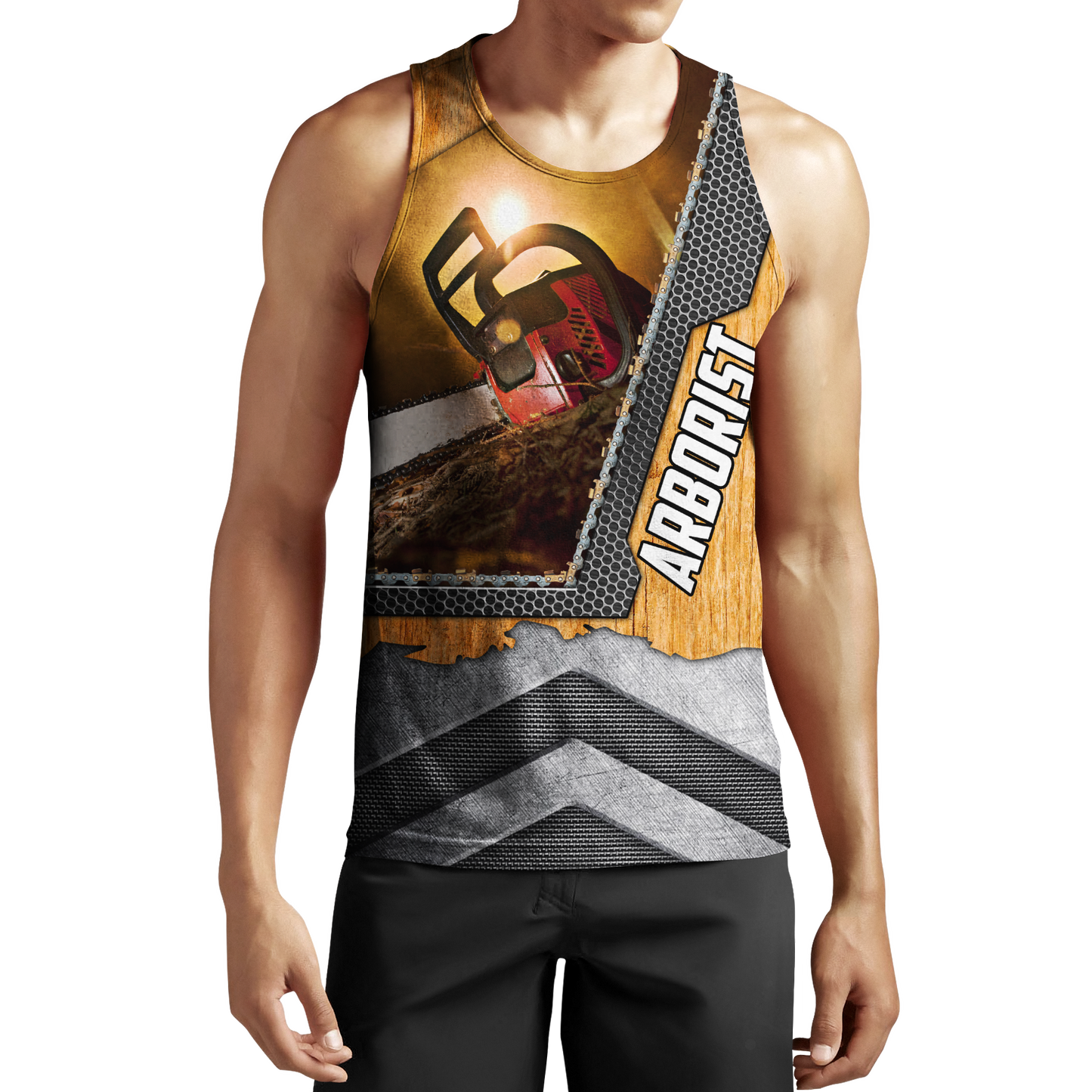 Premium Unisex All Over Printed Chainsaw Arborist Shirts MEI