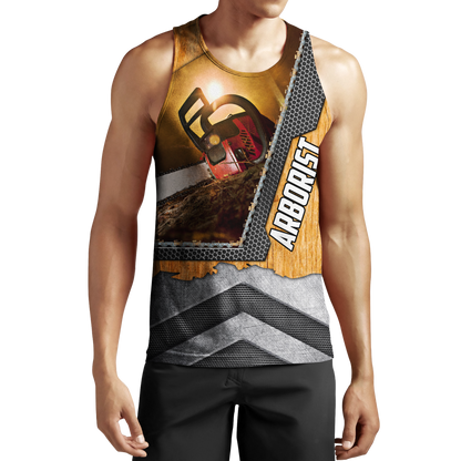 Premium Unisex All Over Printed Chainsaw Arborist Shirts MEI