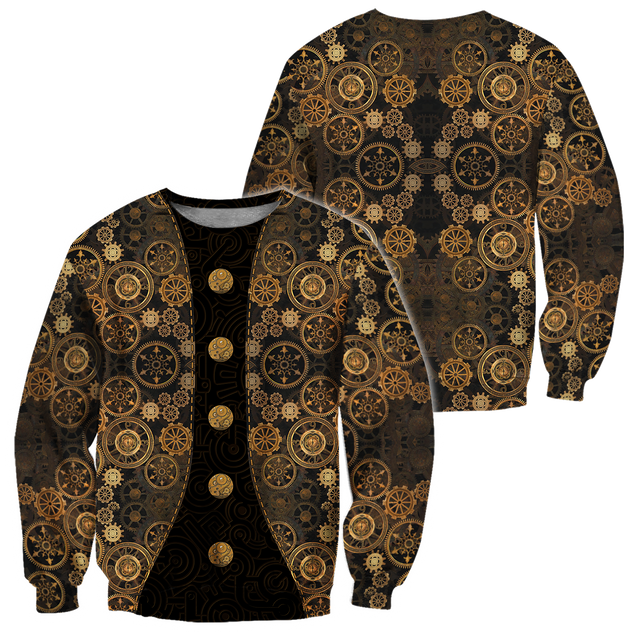 Steampunk Mechanic All Over Printed Hoodie For Men and Women DD10242002CL