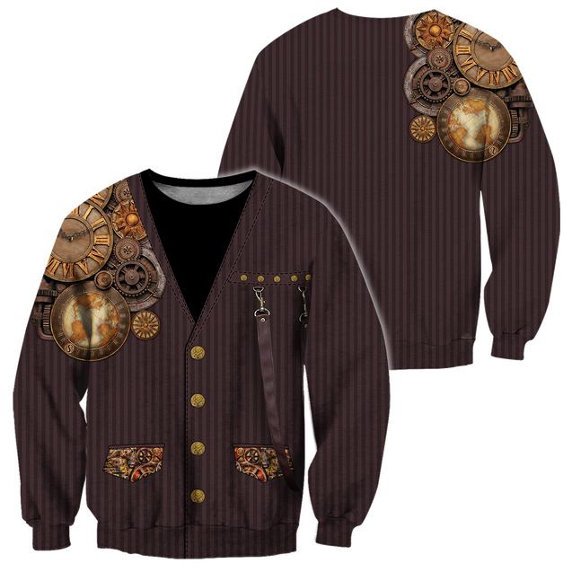 Steampunk Mechanic All Over Printed Hoodie For Men and Women DD10242001ST