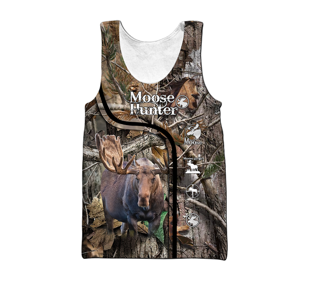 All Over Printed Beautiful Moose Hunting MEI