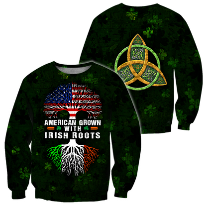 Irish St.Patrick day 3d hoodie shirt for men and women DD10272002