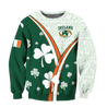 Irish St.Patrick day 3d hoodie shirt for men and women DD11032008