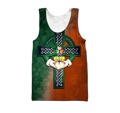 Irish St.Patrick day 3d hoodie shirt for men and women DD10302003