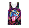 Pitbull flower 3D hoodie shirt for men and women HG91602