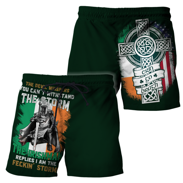 Irish St.Patrick day 3d hoodie shirt for men and women DD10272003