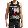 Veteran Freedom is not Free 3D all over printed shirts for men and women DD05252001-Apparel-Huyencass-Tank Top-S-Vibe Cosy™