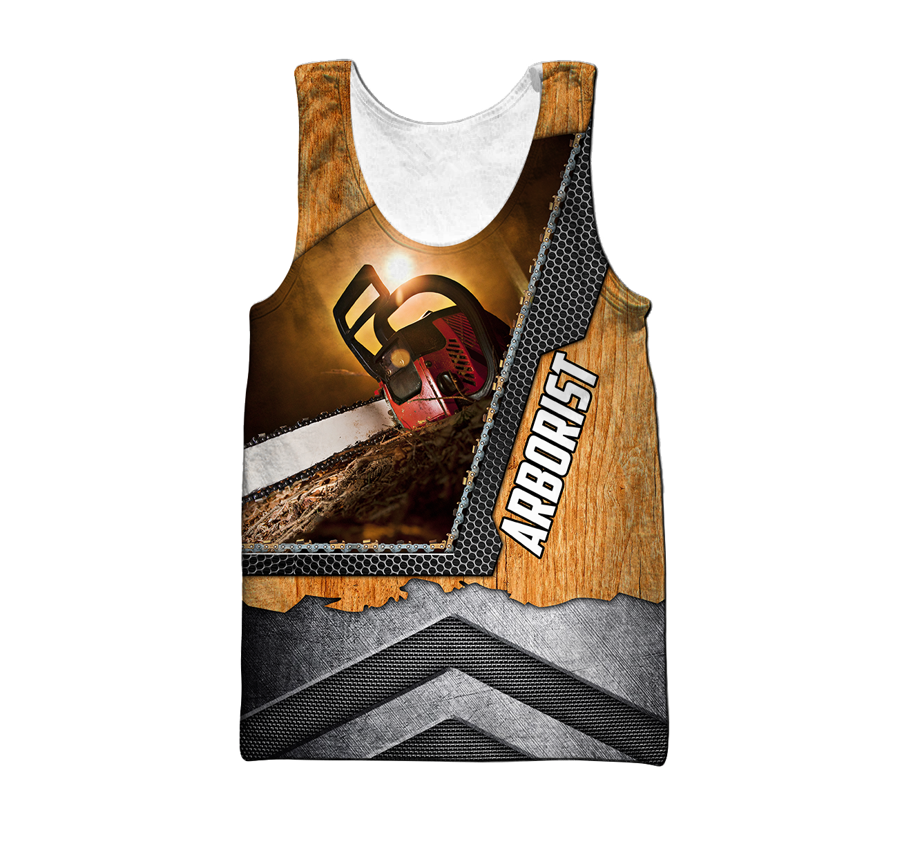 Premium Unisex All Over Printed Chainsaw Arborist Shirts MEI