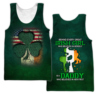 Irish St.Patrick day 3d hoodie shirt for men and women DD10292001