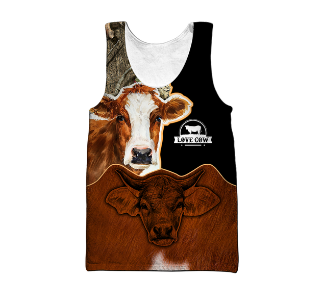 Cow 3d hoodie shirt for men and women DD10302002