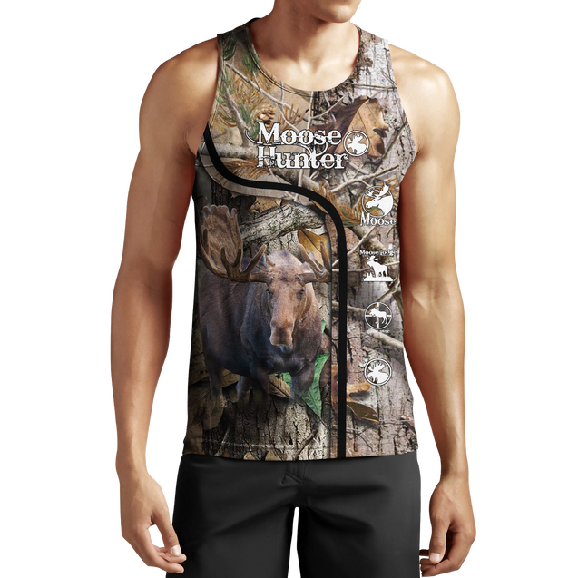 All Over Printed Beautiful Moose Hunting MEI