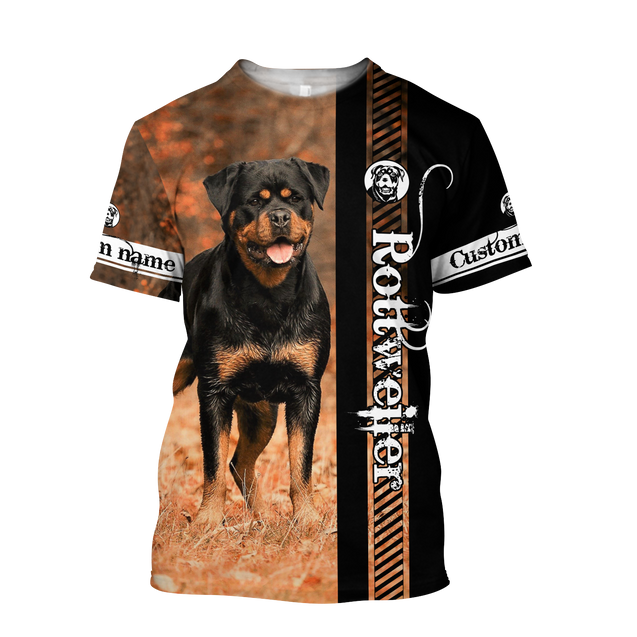 Rottweiler custom 3d hoodie shirt for men and women DD09112001