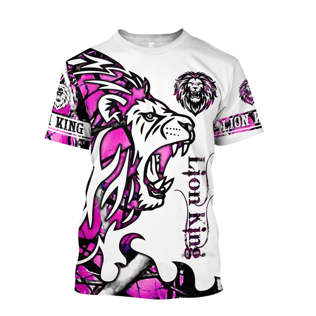 Beautiful Lion country girl Tattoo camo 3D all over printed shirts for men and women DD05272001S-Apparel-Huyencass-T-Shirt-S-Vibe Cosy™