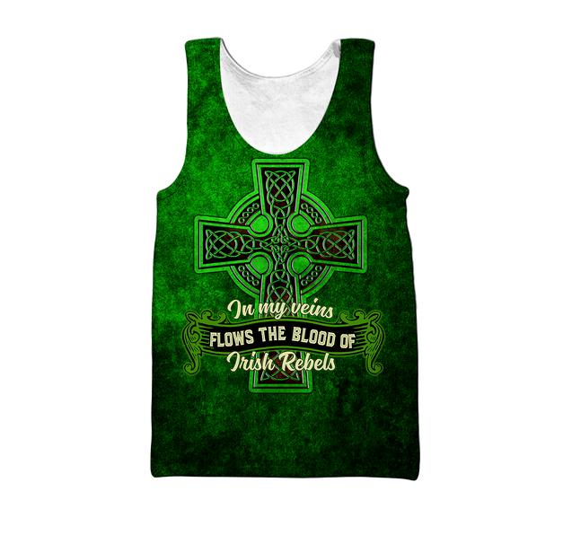 Irish St.Patrick day 3d hoodie shirt for men and women