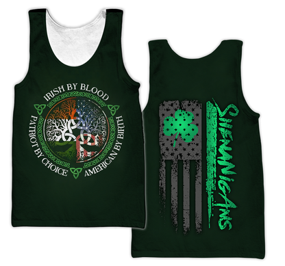 Irish St.Patrick day 3d hoodie shirt for men and women DD10302001