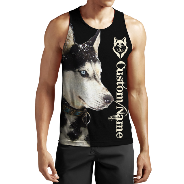 Husky custom 3d hoodie shirt for men and women DD08252002