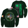 Irish St.Patrick day 3d hoodie shirt for men and women DD10302001