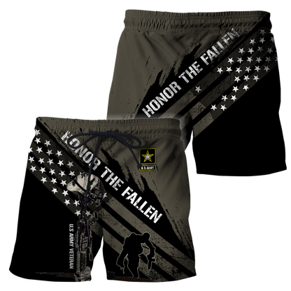 Honor The Fallen US Veteran 3D All Over Printed Shirts DD10202001