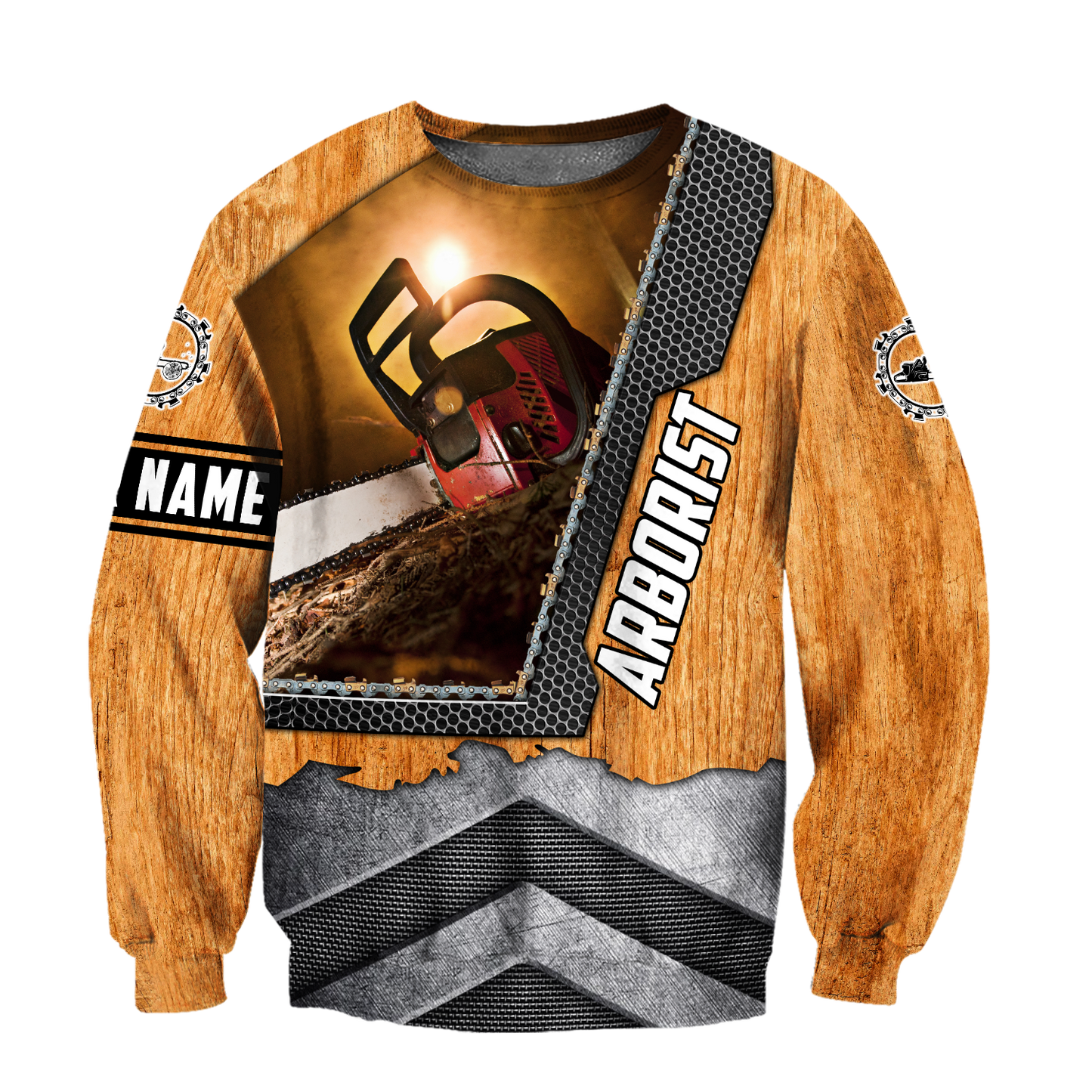 Premium Unisex All Over Printed Chainsaw Arborist Shirts MEI