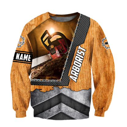 Premium Unisex All Over Printed Chainsaw Arborist Shirts MEI