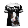 Cow 3d hoodie shirt for men and women DD10192003ST