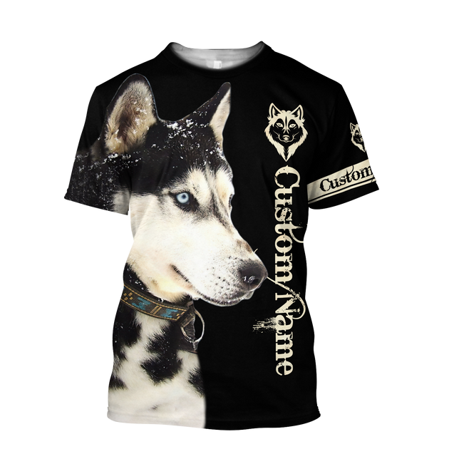 Husky custom 3d hoodie shirt for men and women DD08252002