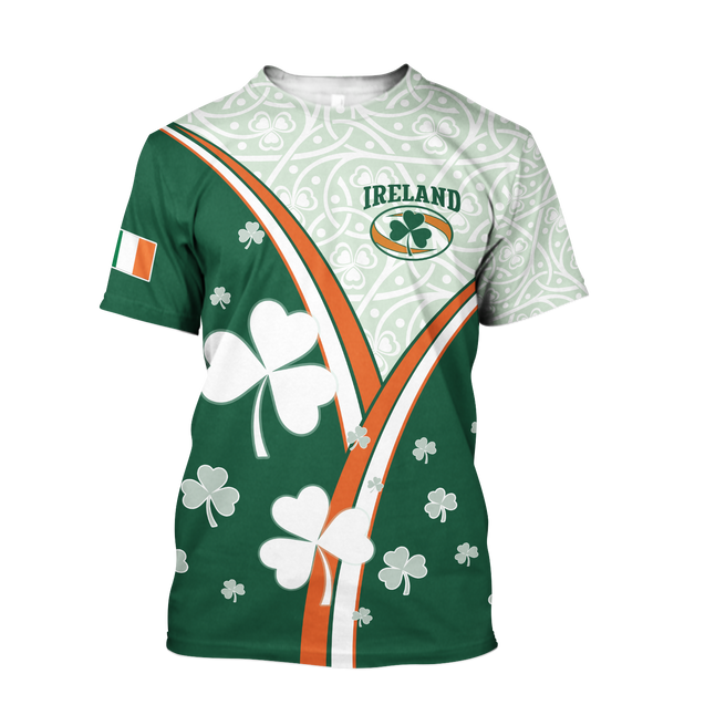 Irish St.Patrick day 3d hoodie shirt for men and women DD11032008