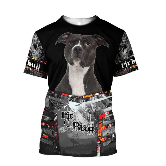 Pitbull 3d hoodie shirt for men and women DD10152001