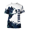 American Pitbull Terrier Blue Camo Unisex Shirts DD11022003