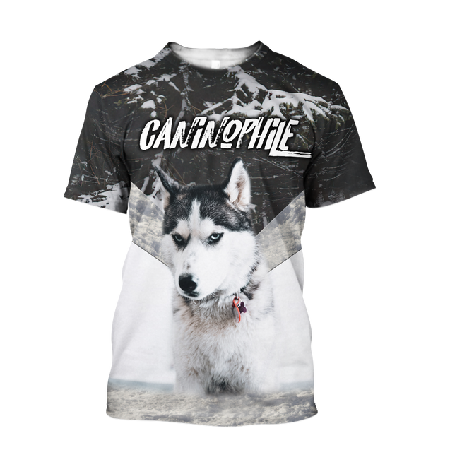 Husky 3d hoodie shirt for men and women DD10232001PT