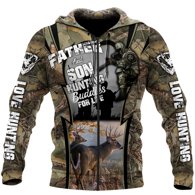 Deer hunting 3d all over printed for men and women DD08212003