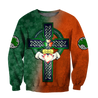 Irish St.Patrick day 3d hoodie shirt for men and women DD10302003