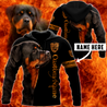 Rottweiler custom 3d hoodie shirt for men and women DD08252001