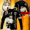 Husky custom 3d hoodie shirt for men and women DD08252002