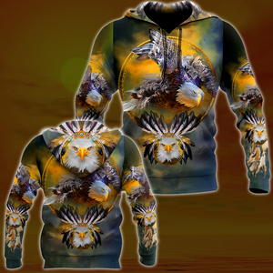 The Great Eagle 3D All Over Print Hoodie DD08242002