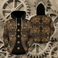 Steampunk Mechanic All Over Printed Hoodie For Men and Women DD10242002CL