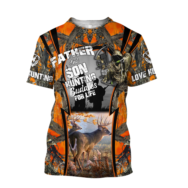 Deer hunting 3d all over printed for men and women DD08202001