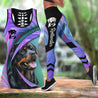 Rottweiler colorful legging + hollow tank combo DD07212003-Apparel-HG-S-S-Vibe Cosy™