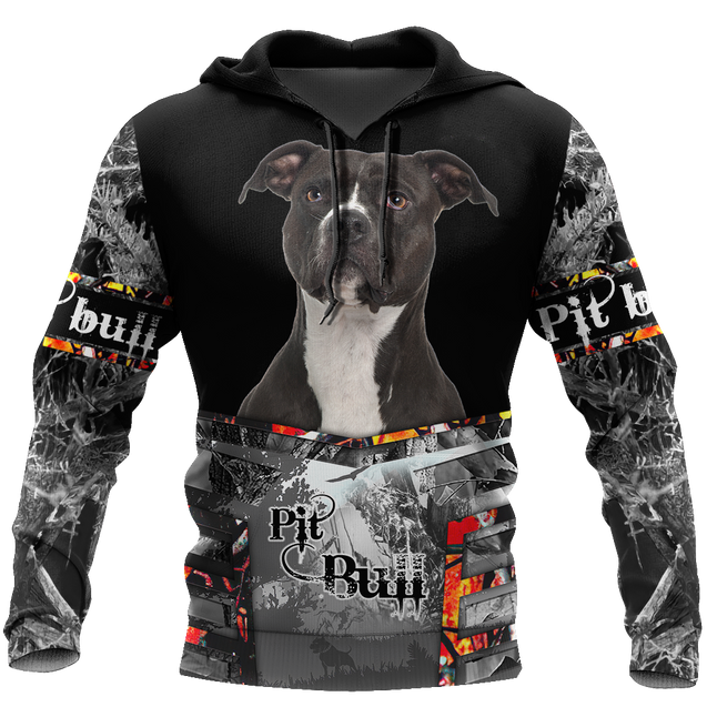 Pitbull 3d hoodie shirt for men and women DD10152001