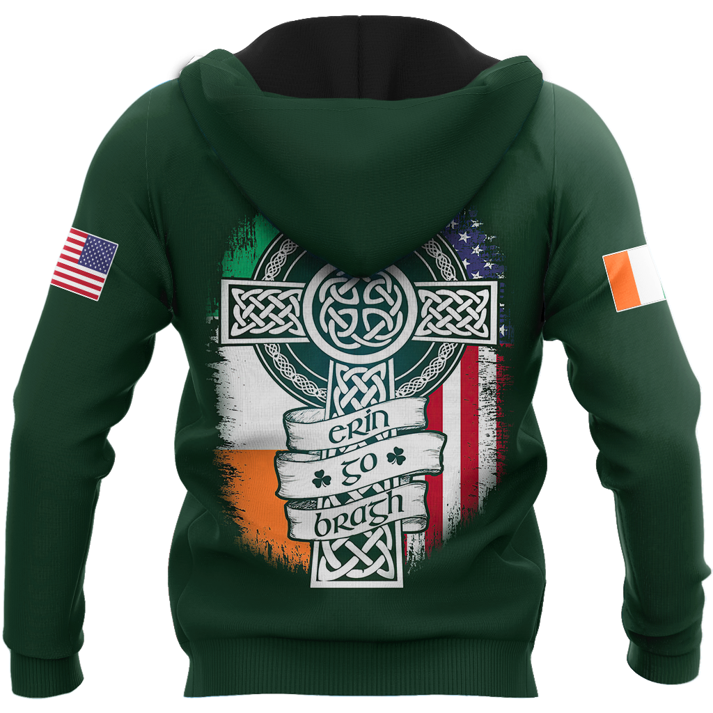 Irish St.Patrick day 3d hoodie shirt for men and women DD10272003