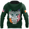 Irish St.Patrick day 3d hoodie shirt for men and women DD10272003