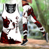 Pitbull red tattoos legging + hollow tank combo HG71802-Apparel-HG-S-S-Vibe Cosy™