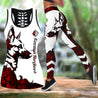 German shepherd red tattoos legging + hollow tank combo DD07212001S-Apparel-HG-S-S-Vibe Cosy™