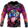 Pitbull flower 3D hoodie shirt for men and women HG91602