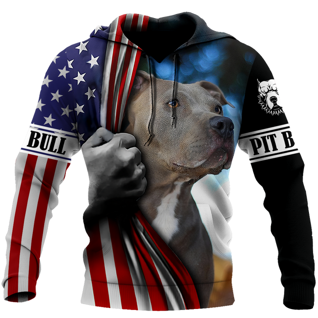 Save A Pit Bull Euthanize A Dog Fighter 3D All Over Print Hoodie DD09212003