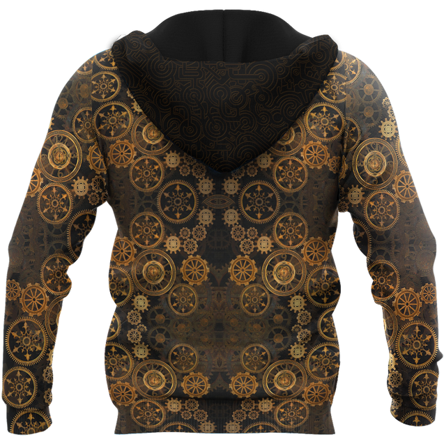 Steampunk Mechanic All Over Printed Hoodie For Men and Women DD10242002CL