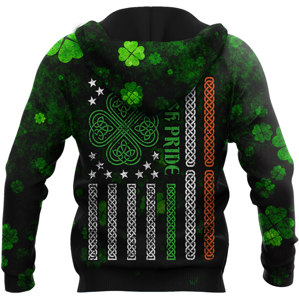 Irish St.Patrick day 3d hoodie shirt for men and women DD11032003