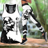 Rottweiler black tattoos legging + hollow tank combo DD07302003S-Apparel-HG-S-S-Vibe Cosy™